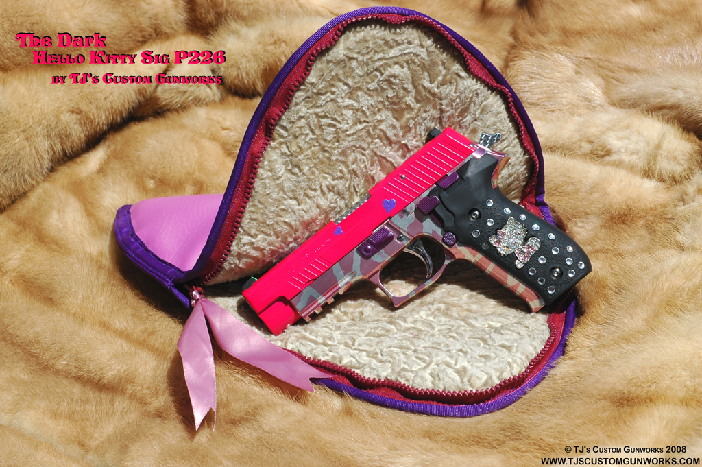 Hello Kitty Gun. The Dark Hello Kitty™ - Sig