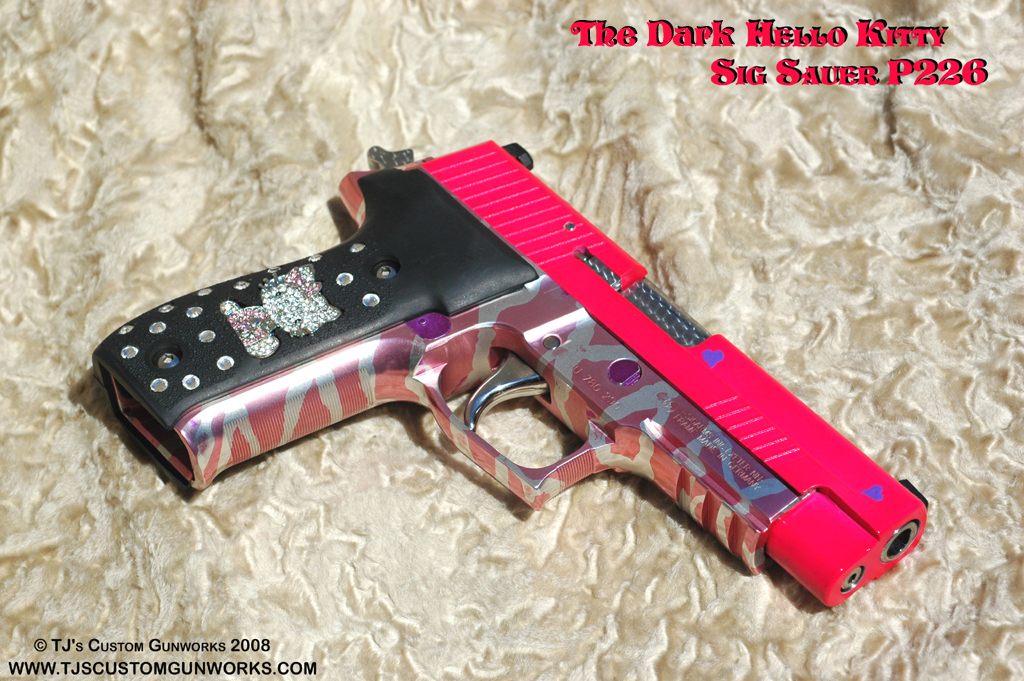 pink hello kitty handguns for women