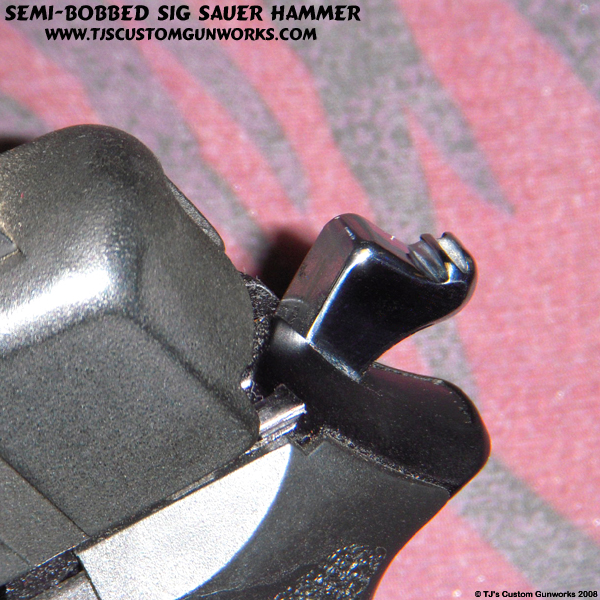 Sig P229 Two Notch Semi Bobbed Hammer
