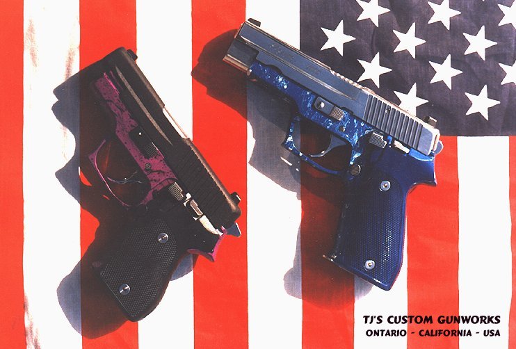Colored Sig Sauer P220 & P220 Cut Down
