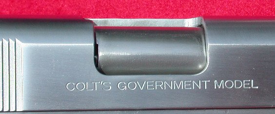 Colt 1911 Lowered Ejection Port