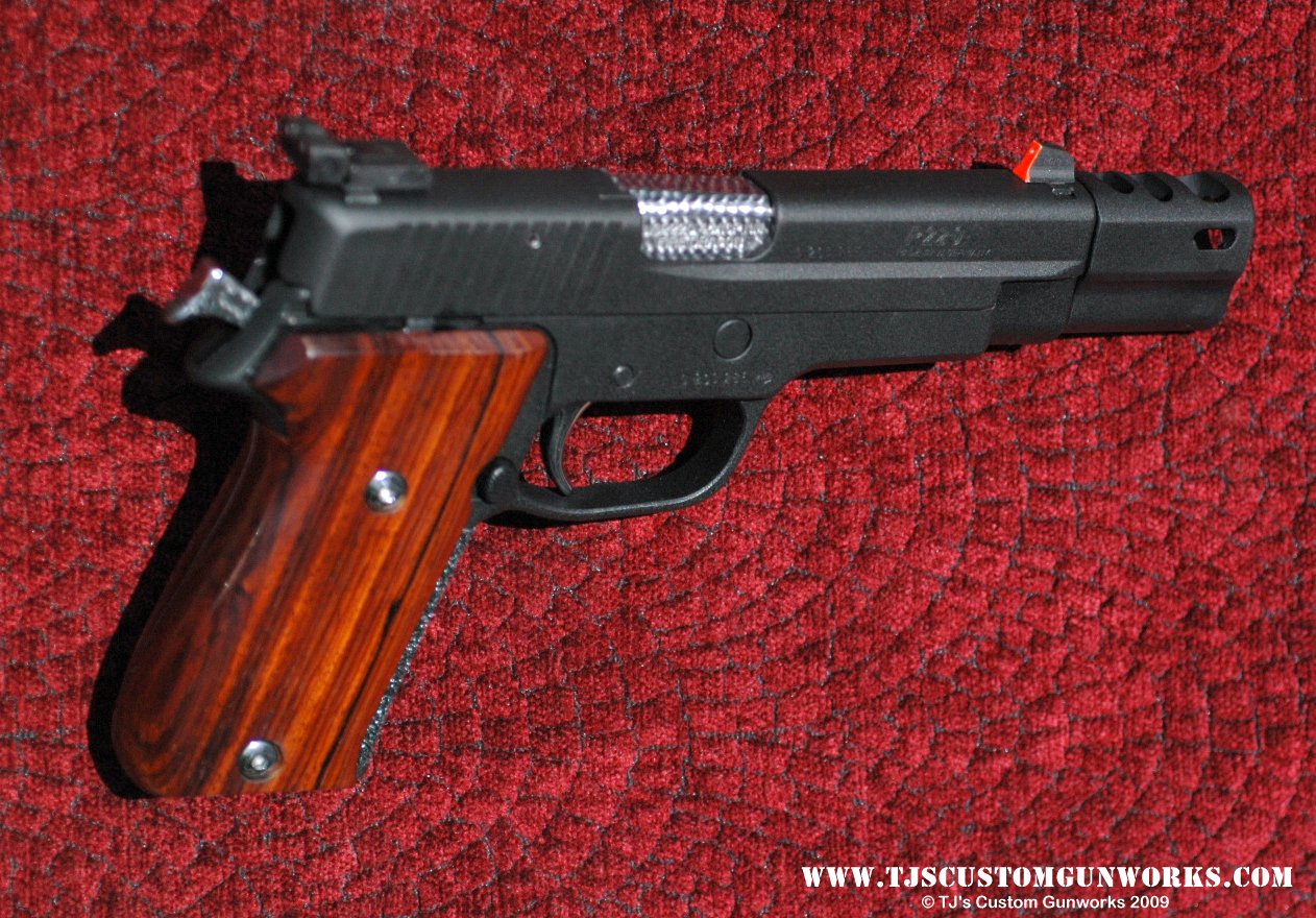Custom Sig Sauer P220 Comp Gun Black Teflon 3.