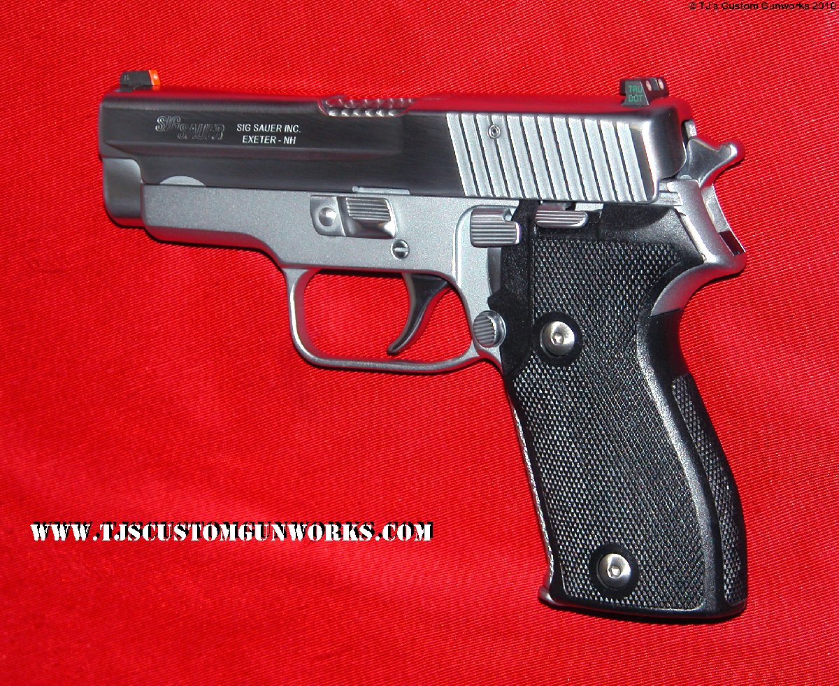 Sig Sauer P225 Full Hard Chrome Custom 9mm